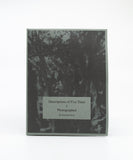 Descriptions of Five Trees I Photographed