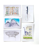 Postcards Set of 5