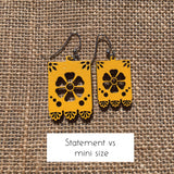 Papel Picado Flower Earrings