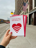 Lavenderpop Valentines Card
