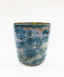 Large Planter, Blue/Purple