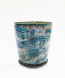 Large Planter, Blue/Purple