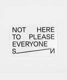 Statement is Adhesive