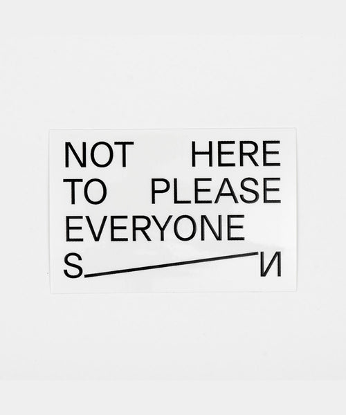 Statement is Adhesive
