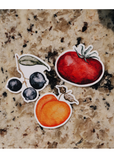 Summer Fruit Stand Stickers