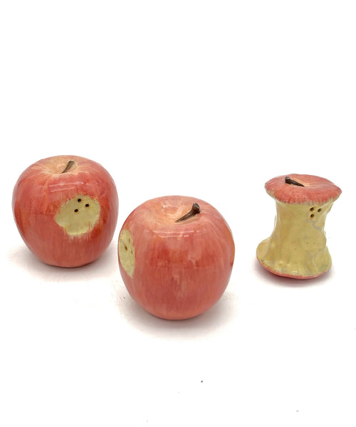 Apple Salt and Pepper Shakers