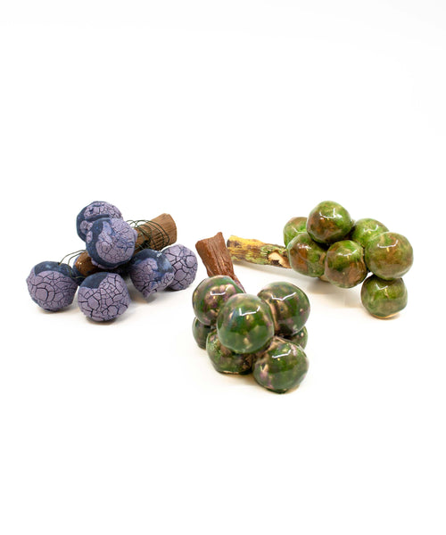 Ceramic Grapes