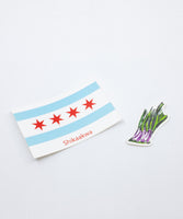 Origin of Chicago Stickers