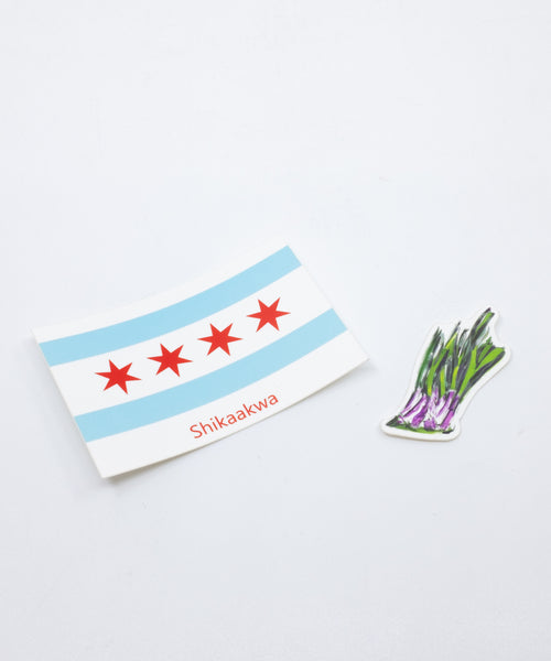 Origin of Chicago Stickers