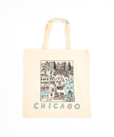 Illustrated Chicago Tote