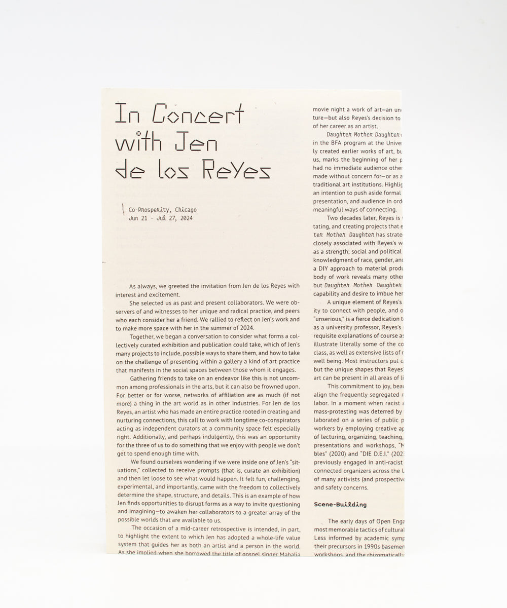 In Concert with Jen de los Reyes – Buddy Chicago