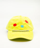 Wonky Chain Face Baseball Hat