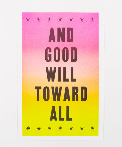 And Goodwill Toward All Riso