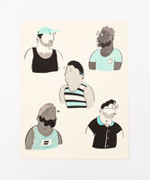 Gay Boys Risograph