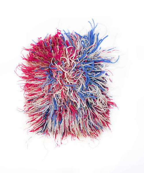 Shag Rug - Pink & Blue - Evelyn K