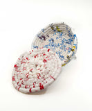 Plastic Bag Coil Baskets with Lid