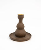 Brown grey narrow vessel