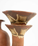 Brown Nerikomi Vessel