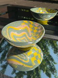 Porcelain Nerikomi Bowls