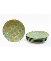 Green on Green Grid Plates