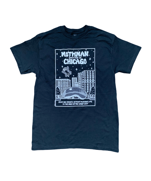 Mothman in Chicago T-shirt