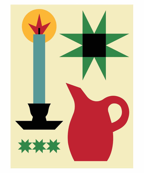 Candlelight Screenprint