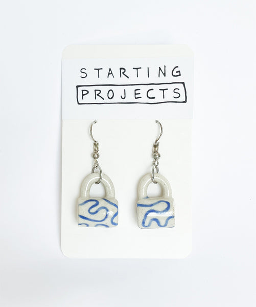 Ceramic Mug Earrings