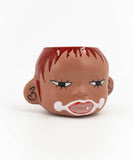 Painted Head Planters