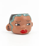 Painted Head Planters