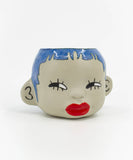 Painted Head Planters