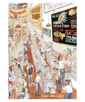 Chicago's Portillos Hotdogs Print