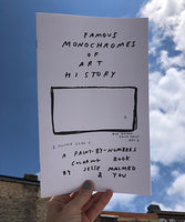 Famous Monochromes of Art History - A Paint-by-Numbers Coloring Book by Jesse Malmed & You