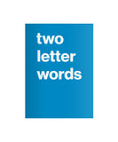Two Letter Words