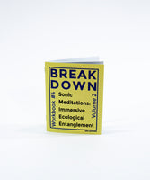Breakdown Sonic Meditations Workbook #4 by Brett Bloom & BKDN BKDN