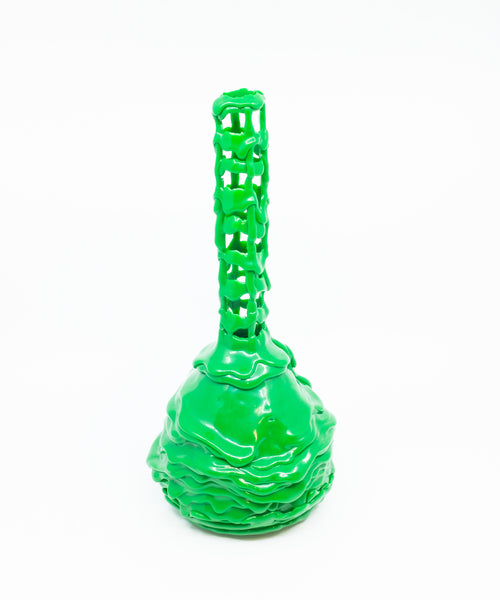 Hot Mess Vessel - Green Flask