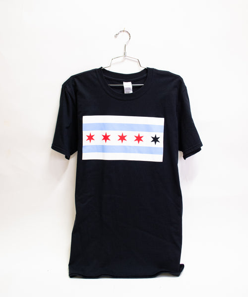 Chicago Torture Justice Flag T-Shirt