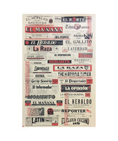 Chicago Latinx Masthead Poster by Nicole Marroquin