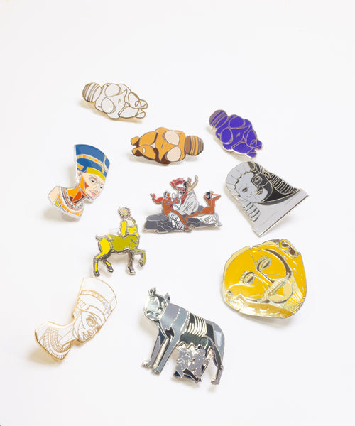 Art History Collection Pin