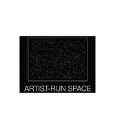 Artist-Run Space Fridge Magnet