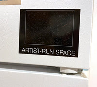 Artist-Run Space Fridge Magnet